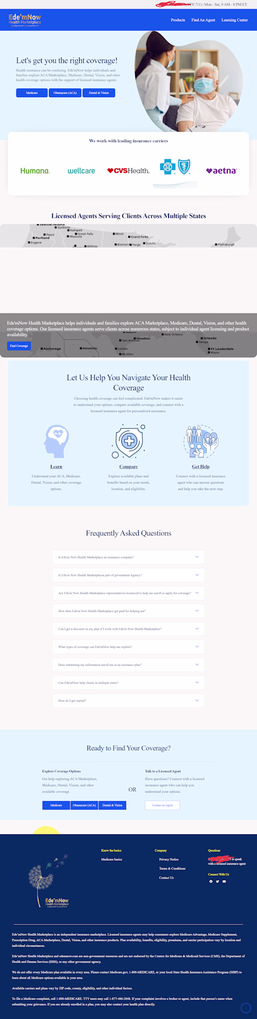 Edemnow – Health Insurance Marketplace