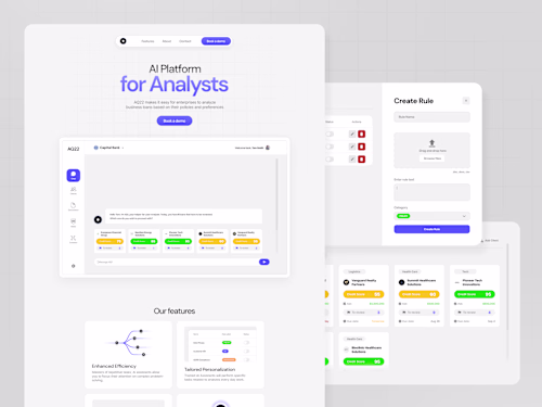 AQ22 | Dashboard Design, Web Development and Demo Video