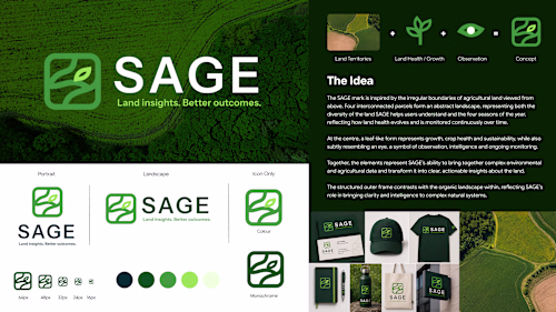 Logo for AI based agri-tech