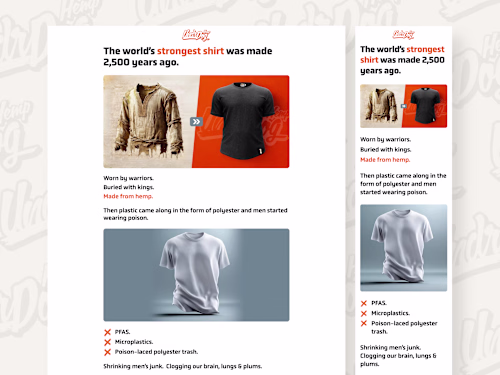 UndrDog Landing Page Design