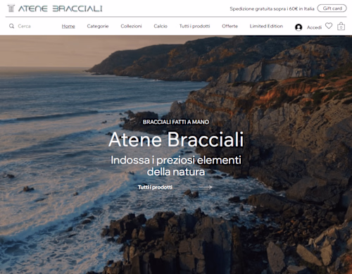 Ecommerce site for artisan bracelet workshop