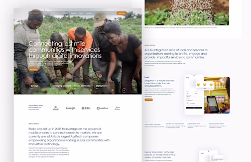 Landing page Design