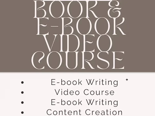 I will Make a video course for you