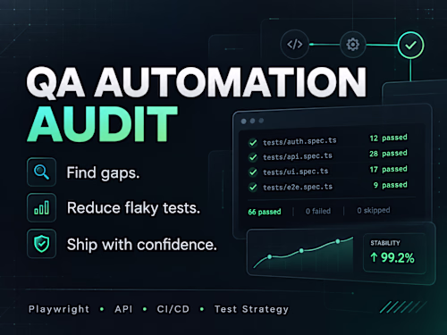 QA Automation Audit — SaaS Demo Project