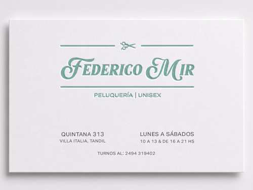 Federico Mir | Visual Identity