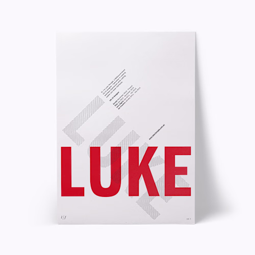 Typographic Posters