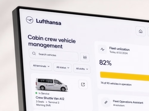 Cabin Crew Transport Management Dashboard