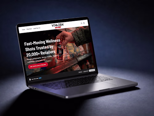 Vivazen Direct Shopify Redesign for Sales Growth