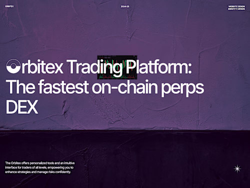 Orbitex: The fastest on-chain perps DEX