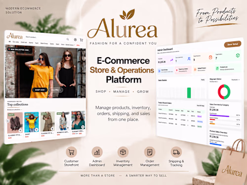Allurea — E-Commerce Store & Operations Platform
