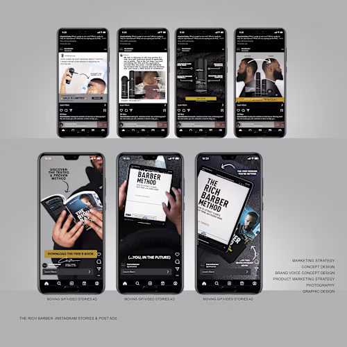 Marketing (Print, Digital & Social - Various Clients)