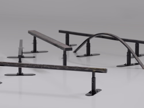 Modular Skate Rail Kit -