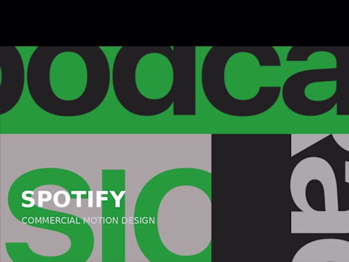 SPOTIFY — COMMERCIAL MOTION DESIGN
Commercial