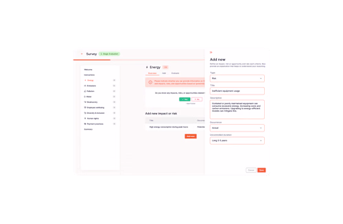 Replace 3rd-party survey tool by a scalable in-house solution