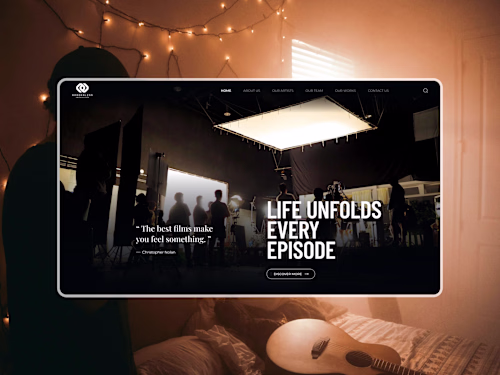 Creative Agency Website Design
