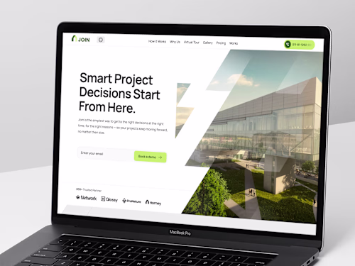 JOIN Landing Page - Construction company