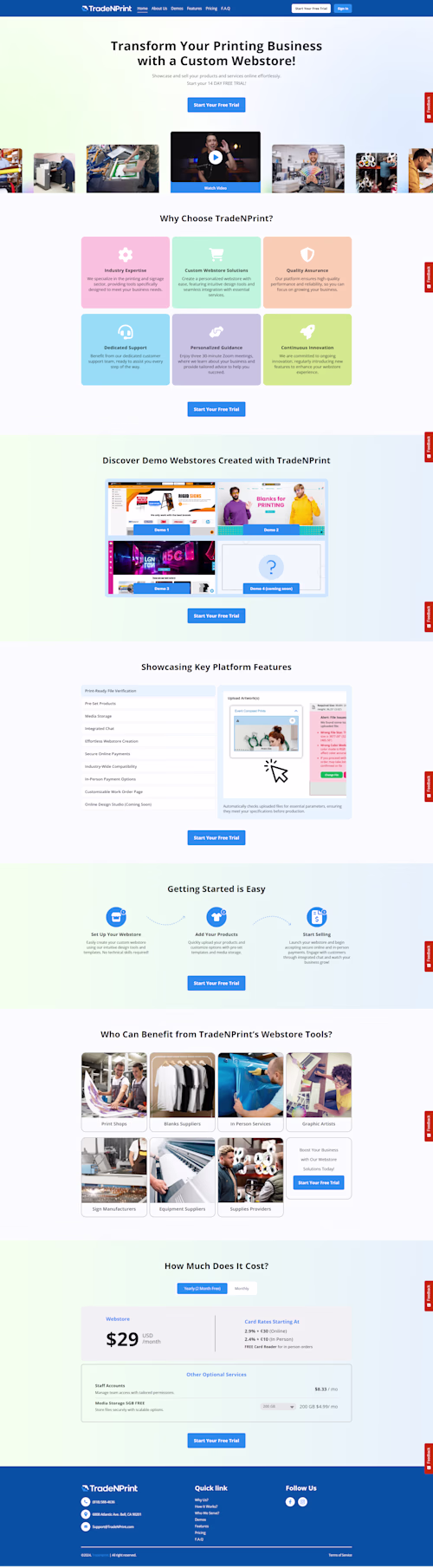 Printing Industry Marketplace | Laravel