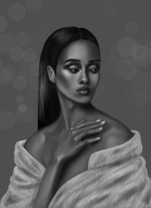 BW Fashion Portraits 