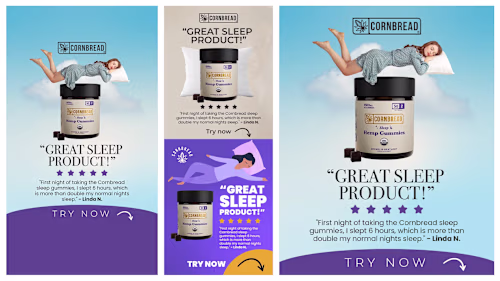 Cornbread Social Media Ads Design
Created