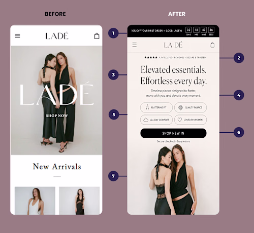 STORE REDEISGN
Redesigned a Shopify store