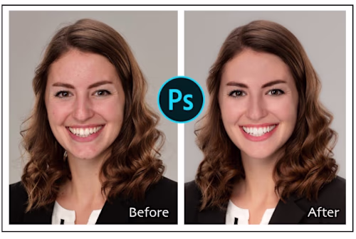 I will do photo retouching image editing by photoshop editing
