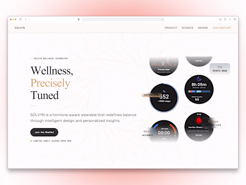 Framer Website Development for SOLVYN