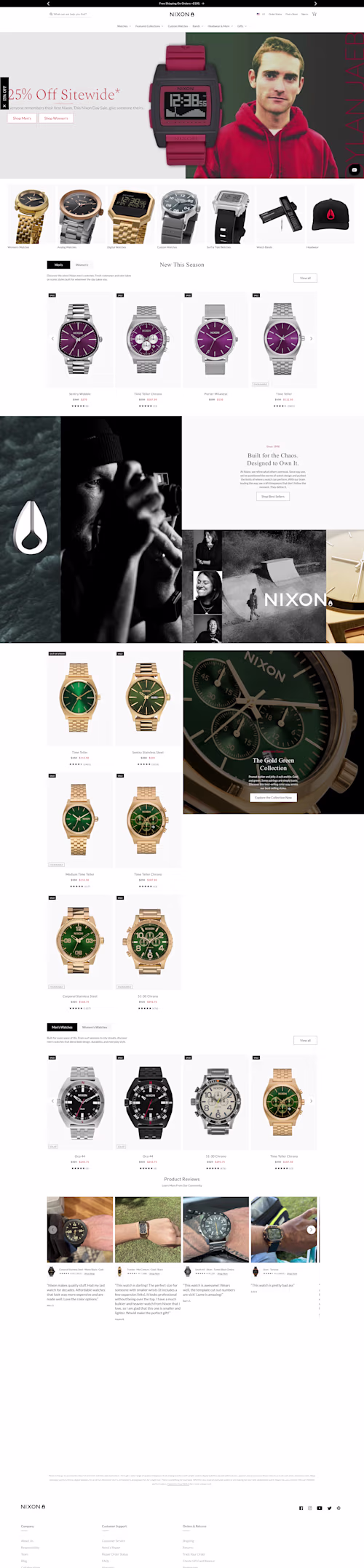 Full-Stack Watches E-Commerce Website
I developed