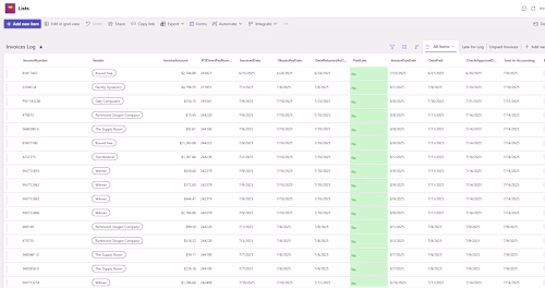 : Invoice Lifecycle Tracker —