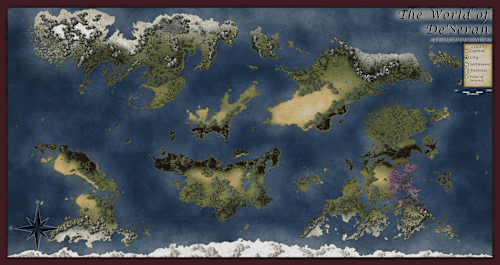 Creating my largest map to date.