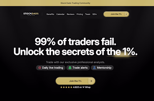 Stock Dads Trading Community Website Development