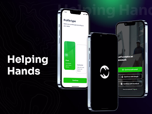 Helping Hands Mobile App :: Behance