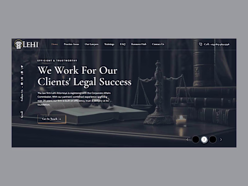 Legal Firm Website
