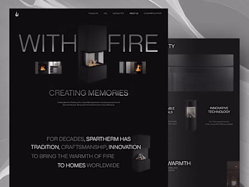 Wordpress -  Luxury Fireplace