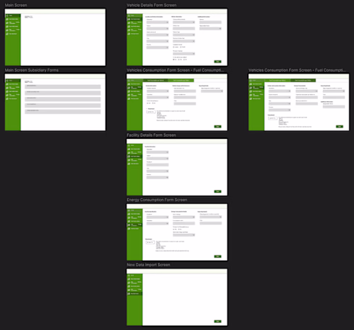Figma designs for Power Apps canvas aplication.🚀