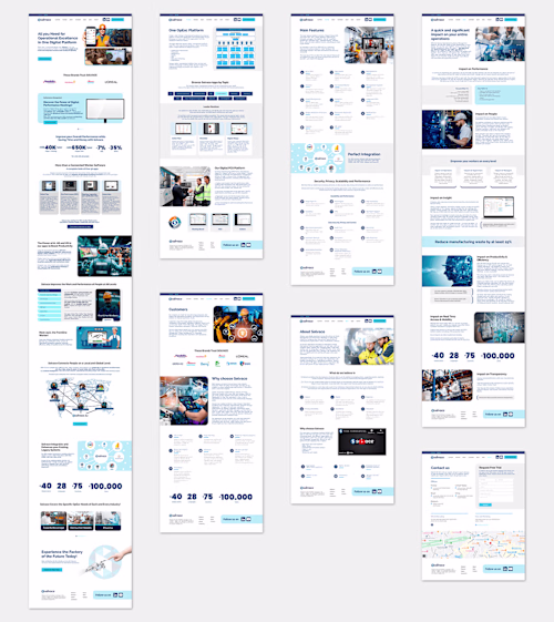 Website - Solvace :: Behance