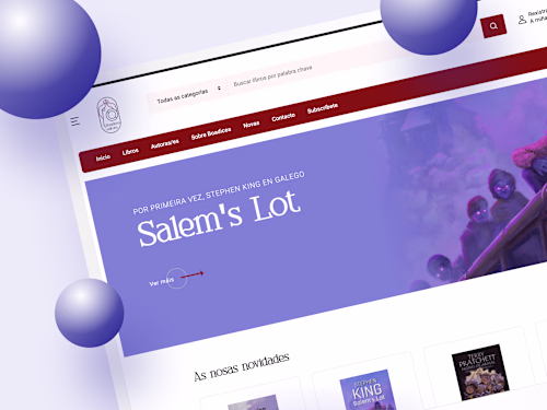 Brand Identity and E-commerce Design for Boadicea Editora