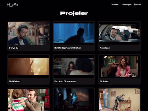 Film Production Website w/Framer