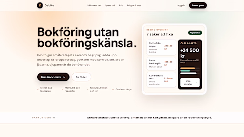 Debito
An AI-assisted accounting platform for