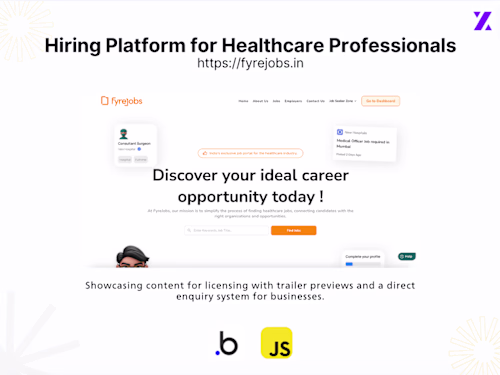 Hiring Platform for Healthcare Professionals