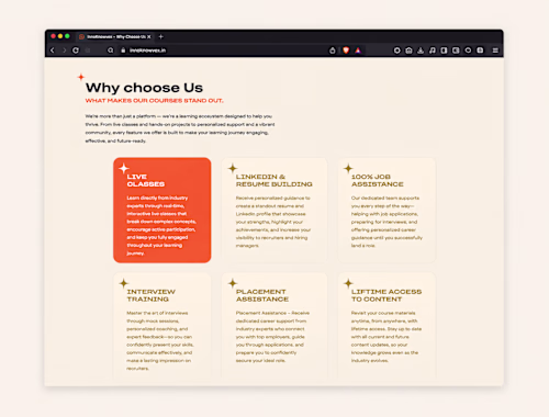 Innoknowvex — Edutech Training Platform
Problem

An