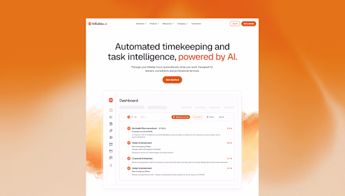 Billables AI: Framer Site and the Deck Behind a $10.2M Series A