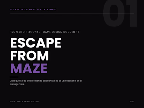 Escape From Maze — Game Design Case Study