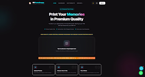 A full-stack web platform built