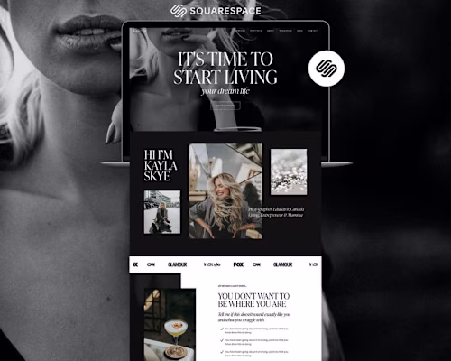 Squarespace Website Template for Coaches