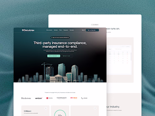 Docutrax — Framer Site, CMS Blog & GHL Integration