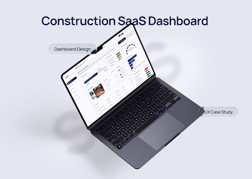 Construction SaaS Dashboard — UI/UX