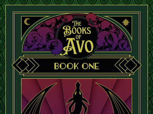 1920s Deco-Inspired Cover for Thrilling Fantasy Novel