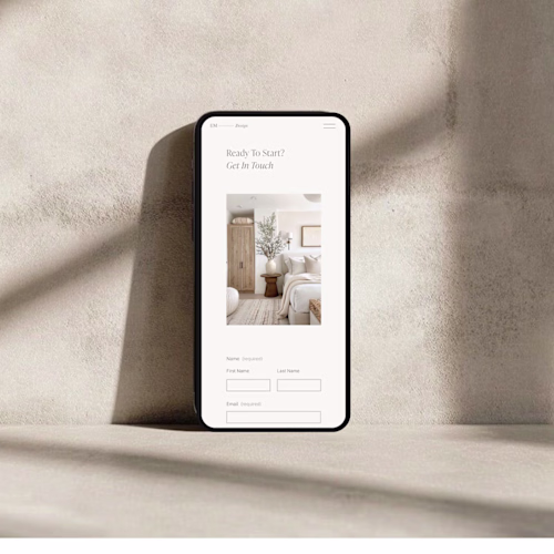 Web Design | Ellory Mae Interior Design