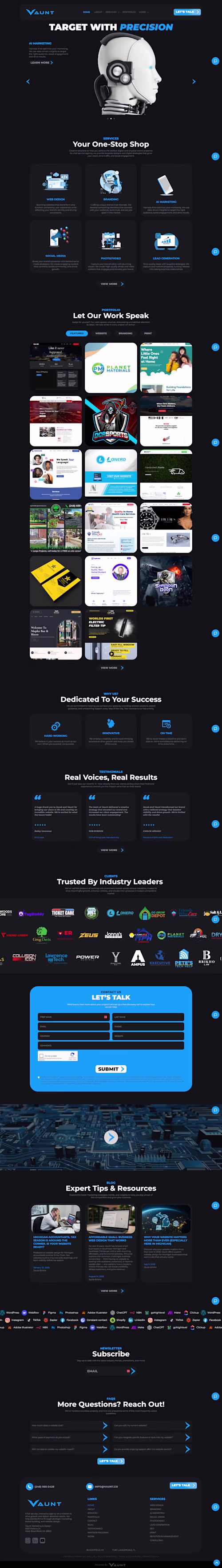 Converted Figma to a responsive,