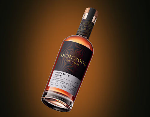Ironwood Distiller | Whisky Branding & Packaging